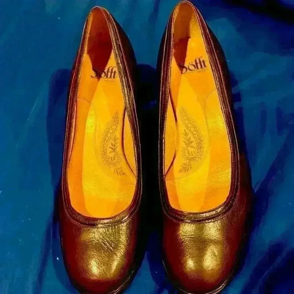 Women’s Brown Sofft Medium Heeled Shoes